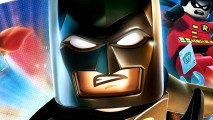 Get $419 of great co-op games for $15 with Lego Worlds Collide Humble Bundle - Batman grits his teeth as Robin goes flying in the background.